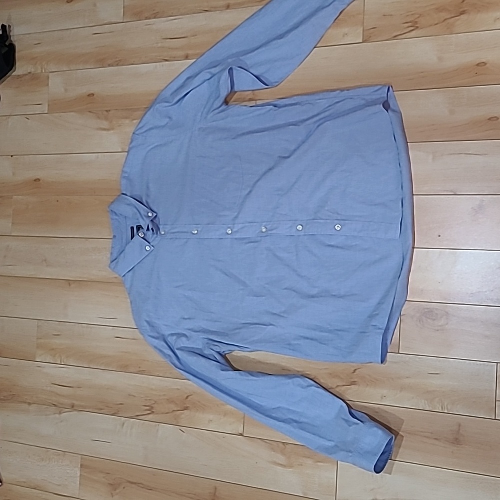 Gap men's XL blue dress shirt